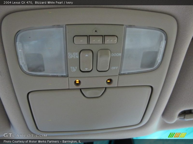 Controls of 2004 GX 470