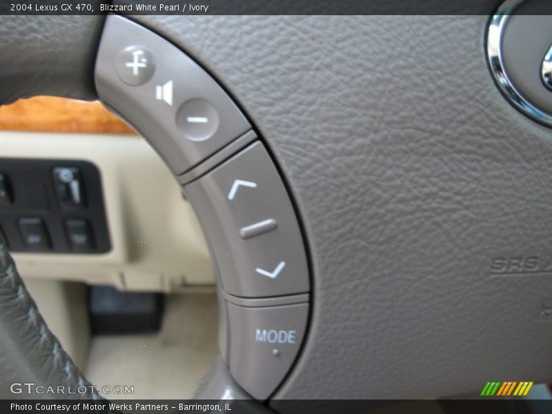 Controls of 2004 GX 470