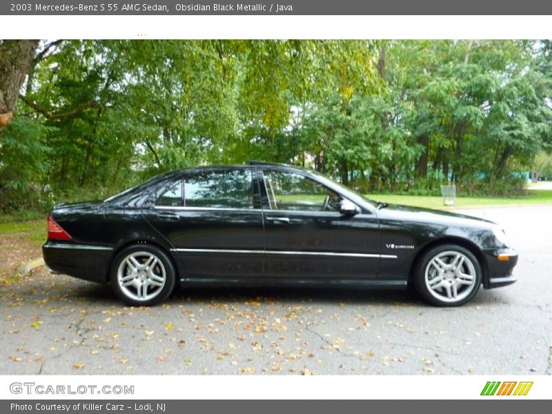  2003 S 55 AMG Sedan Obsidian Black Metallic