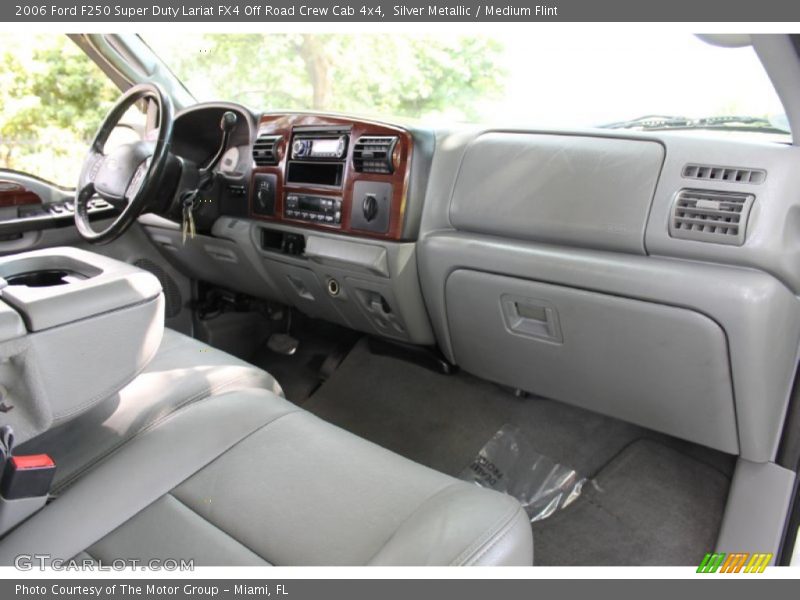 Silver Metallic / Medium Flint 2006 Ford F250 Super Duty Lariat FX4 Off Road Crew Cab 4x4