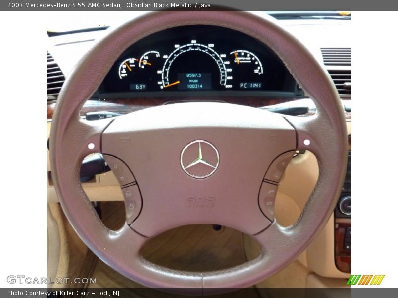  2003 S 55 AMG Sedan Steering Wheel