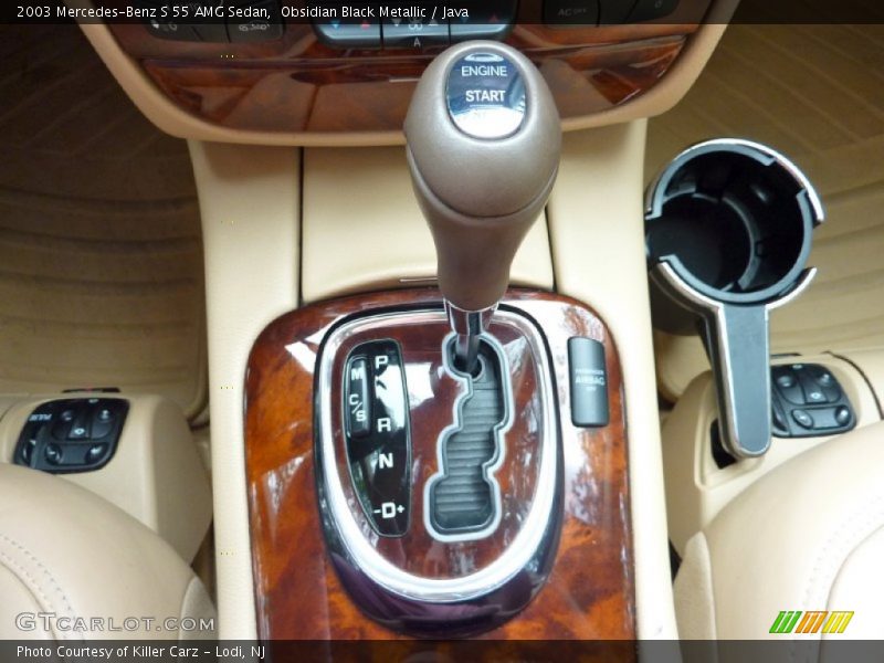  2003 S 55 AMG Sedan 5 Speed Automatic Shifter