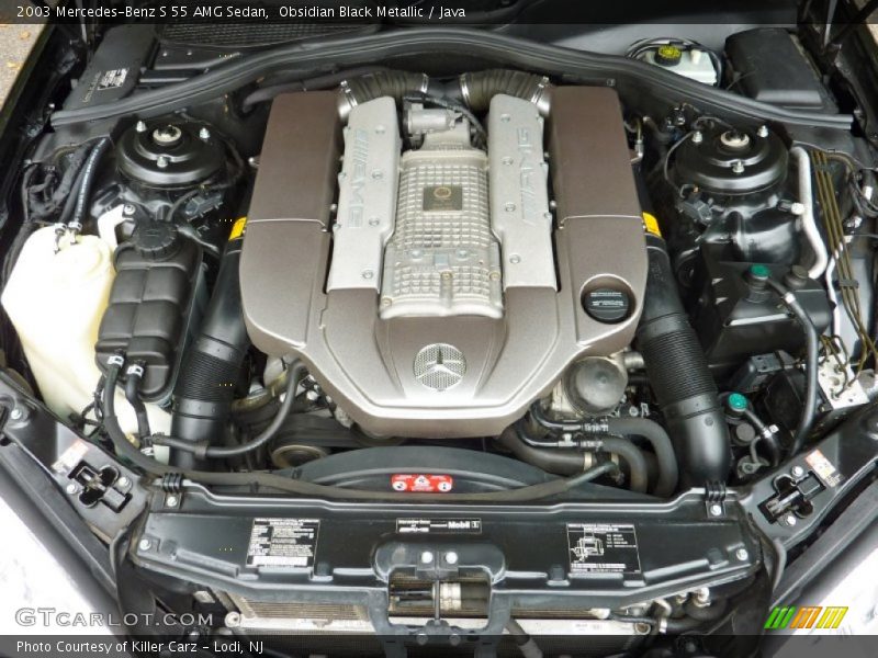  2003 S 55 AMG Sedan Engine - 5.4 Liter AMG Supercharged SOHC 24-Valve V8