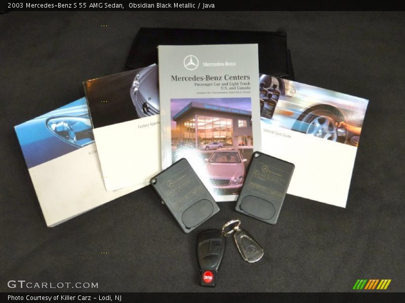 Books/Manuals of 2003 S 55 AMG Sedan