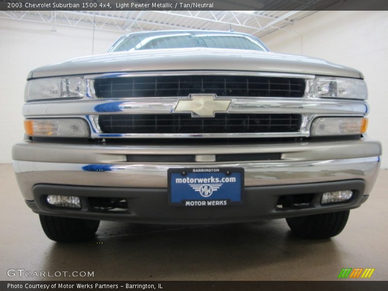 Light Pewter Metallic / Tan/Neutral 2003 Chevrolet Suburban 1500 4x4