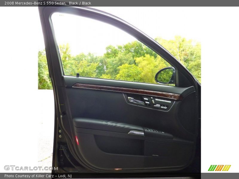 Black / Black 2008 Mercedes-Benz S 550 Sedan