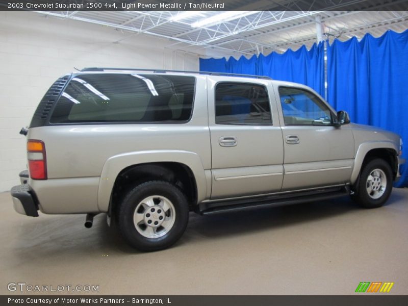 Light Pewter Metallic / Tan/Neutral 2003 Chevrolet Suburban 1500 4x4