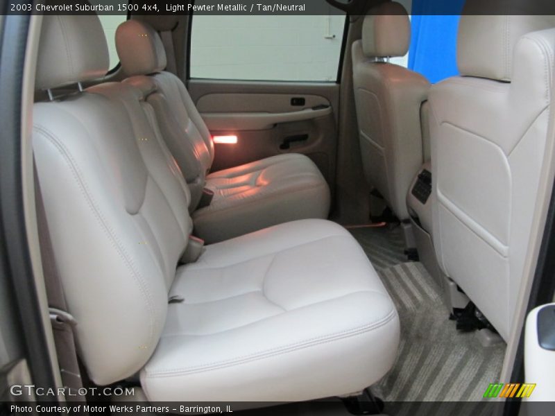 Light Pewter Metallic / Tan/Neutral 2003 Chevrolet Suburban 1500 4x4