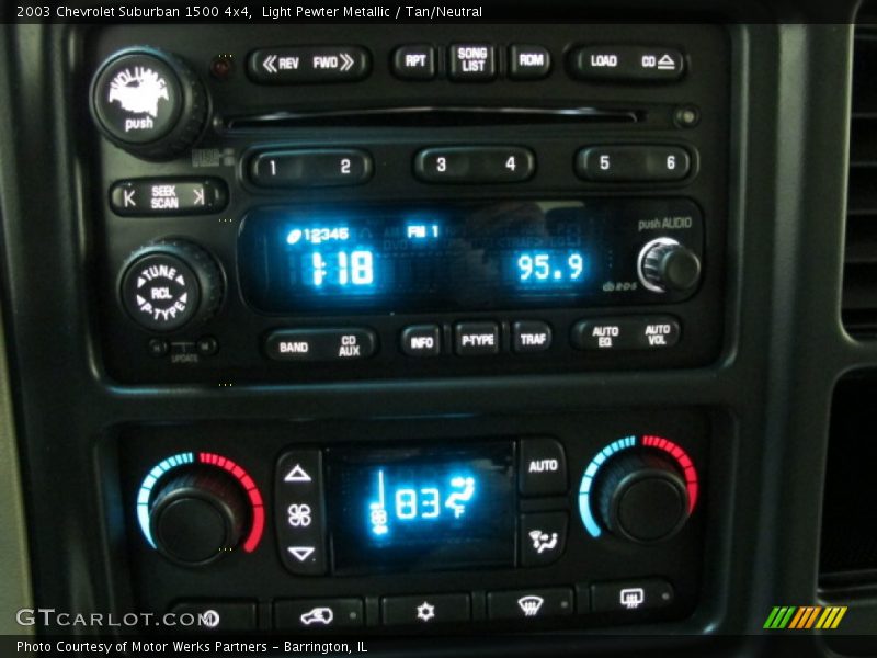 Light Pewter Metallic / Tan/Neutral 2003 Chevrolet Suburban 1500 4x4