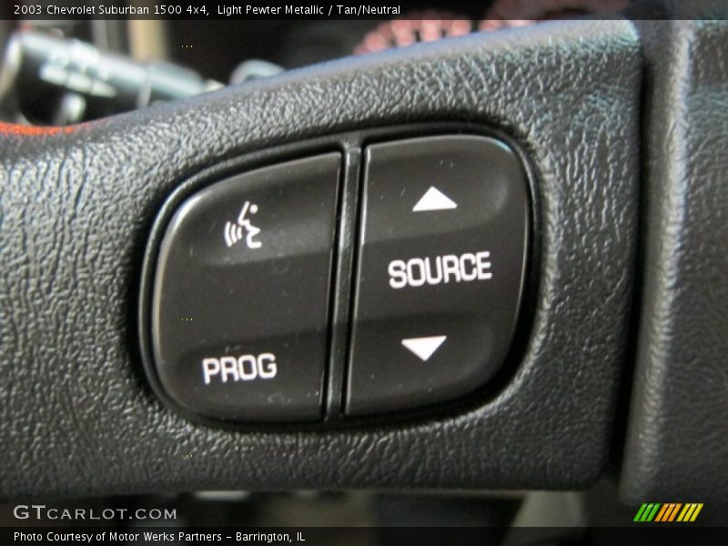 Light Pewter Metallic / Tan/Neutral 2003 Chevrolet Suburban 1500 4x4