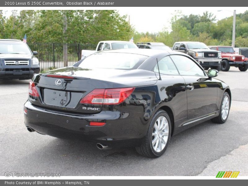 Obsidian Black / Alabaster 2010 Lexus IS 250C Convertible