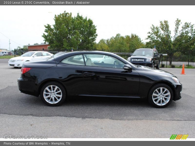 Obsidian Black / Alabaster 2010 Lexus IS 250C Convertible