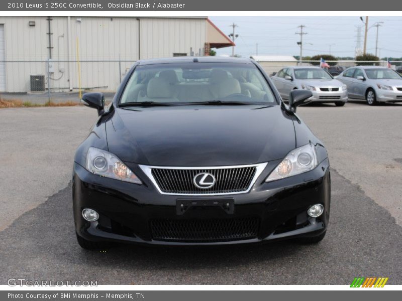 Obsidian Black / Alabaster 2010 Lexus IS 250C Convertible