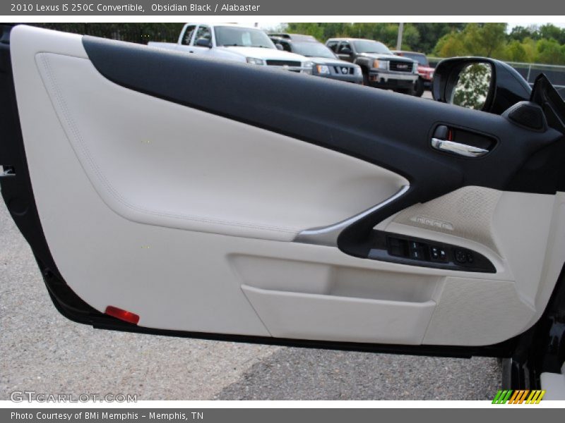 Obsidian Black / Alabaster 2010 Lexus IS 250C Convertible