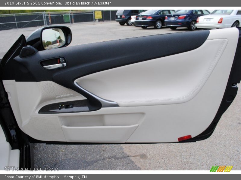 Obsidian Black / Alabaster 2010 Lexus IS 250C Convertible