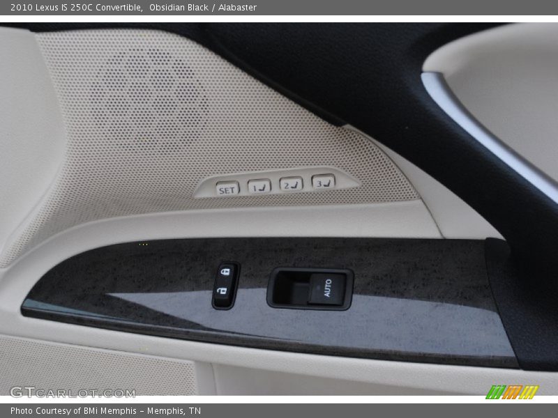 Obsidian Black / Alabaster 2010 Lexus IS 250C Convertible
