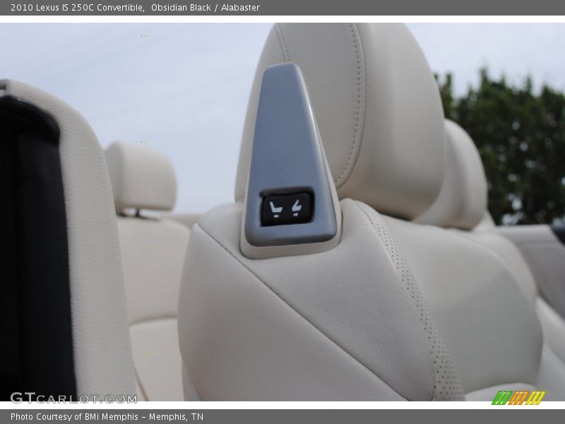 Obsidian Black / Alabaster 2010 Lexus IS 250C Convertible
