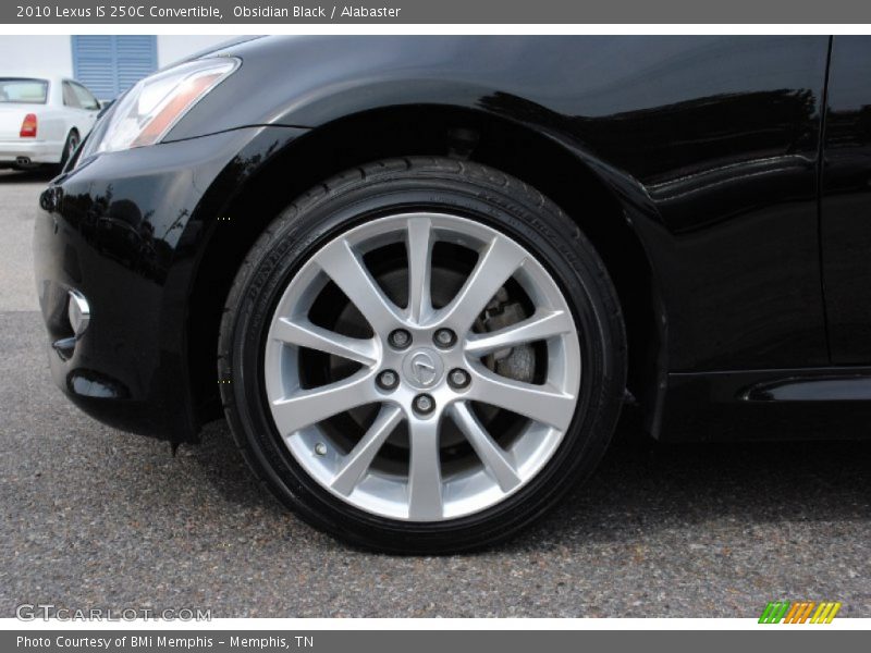 Obsidian Black / Alabaster 2010 Lexus IS 250C Convertible