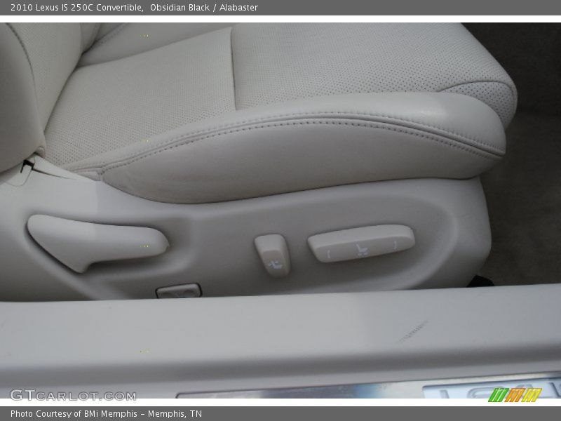 Obsidian Black / Alabaster 2010 Lexus IS 250C Convertible