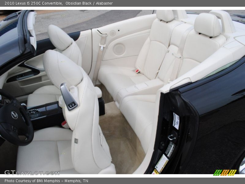 Obsidian Black / Alabaster 2010 Lexus IS 250C Convertible