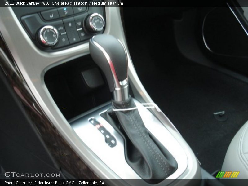 Crystal Red Tintcoat / Medium Titanium 2012 Buick Verano FWD