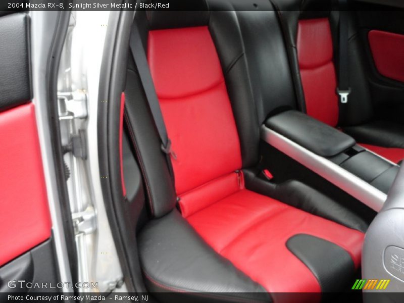 Sunlight Silver Metallic / Black/Red 2004 Mazda RX-8