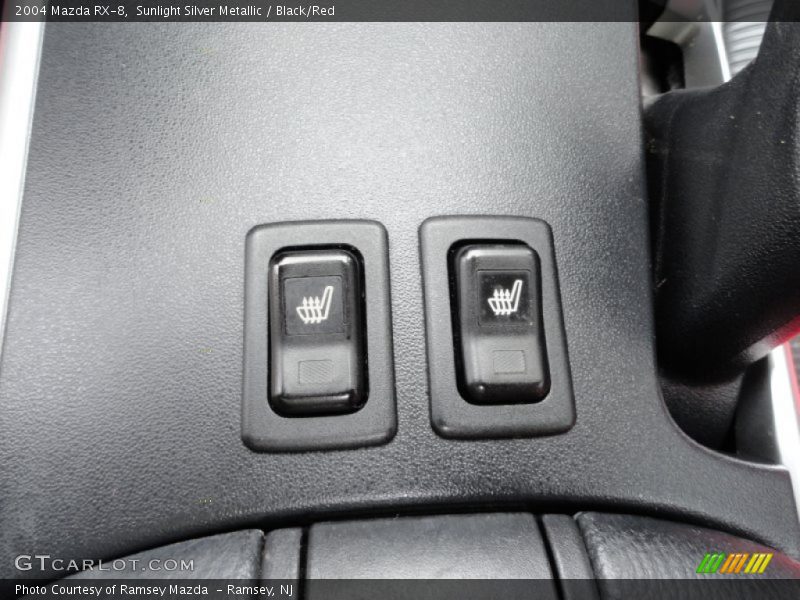 Sunlight Silver Metallic / Black/Red 2004 Mazda RX-8