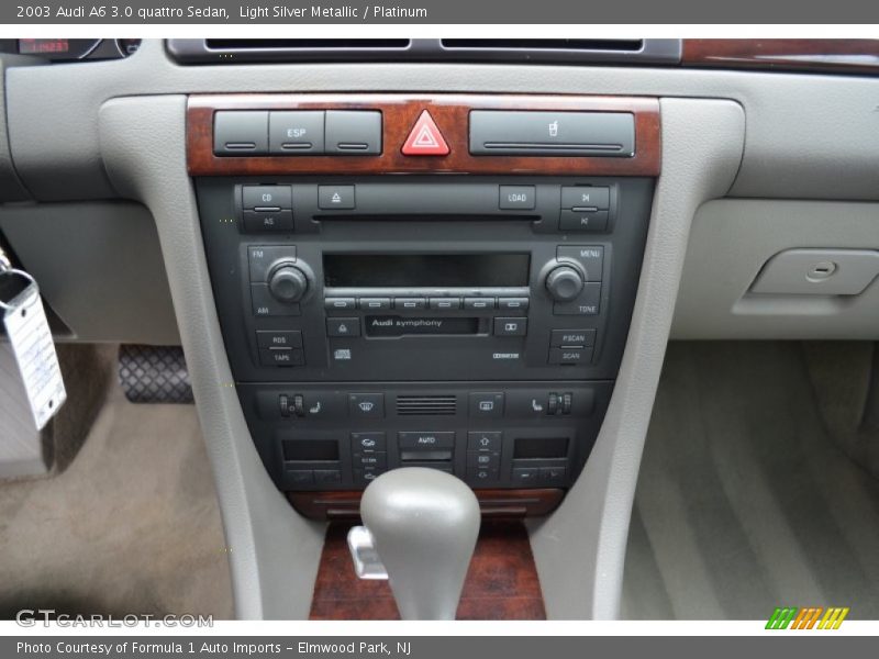 Light Silver Metallic / Platinum 2003 Audi A6 3.0 quattro Sedan