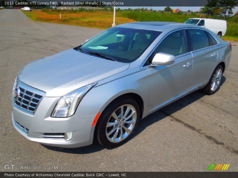 Radiant Silver Metallic / Shale/Cocoa 2013 Cadillac XTS Luxury FWD