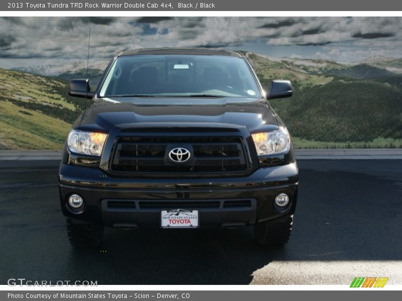 Black / Black 2013 Toyota Tundra TRD Rock Warrior Double Cab 4x4