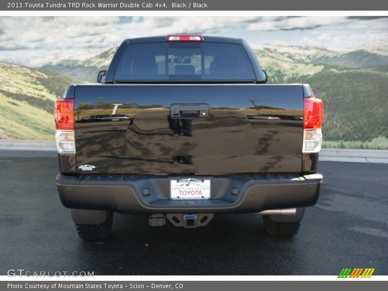 Black / Black 2013 Toyota Tundra TRD Rock Warrior Double Cab 4x4