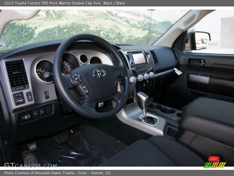 Black / Black 2013 Toyota Tundra TRD Rock Warrior Double Cab 4x4