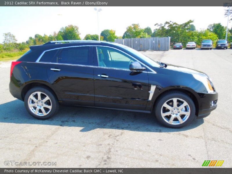 Black Raven / Ebony/Ebony 2012 Cadillac SRX Performance