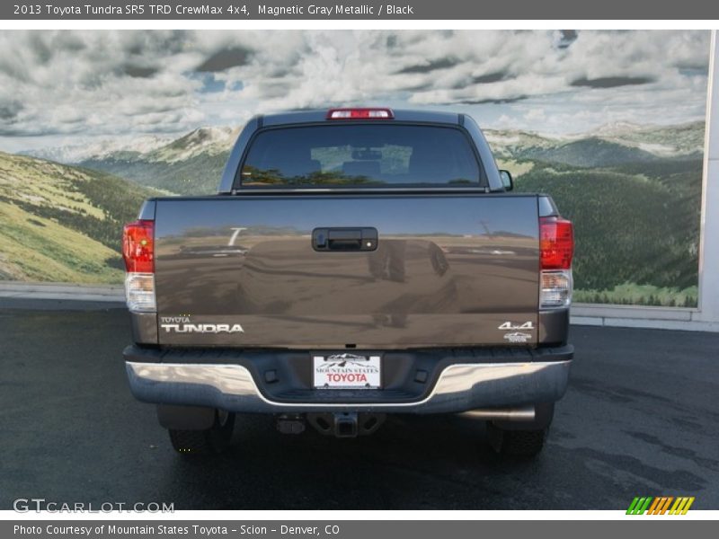 Magnetic Gray Metallic / Black 2013 Toyota Tundra SR5 TRD CrewMax 4x4