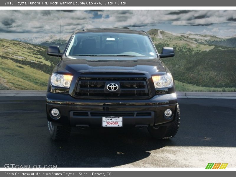 Black / Black 2013 Toyota Tundra TRD Rock Warrior Double Cab 4x4