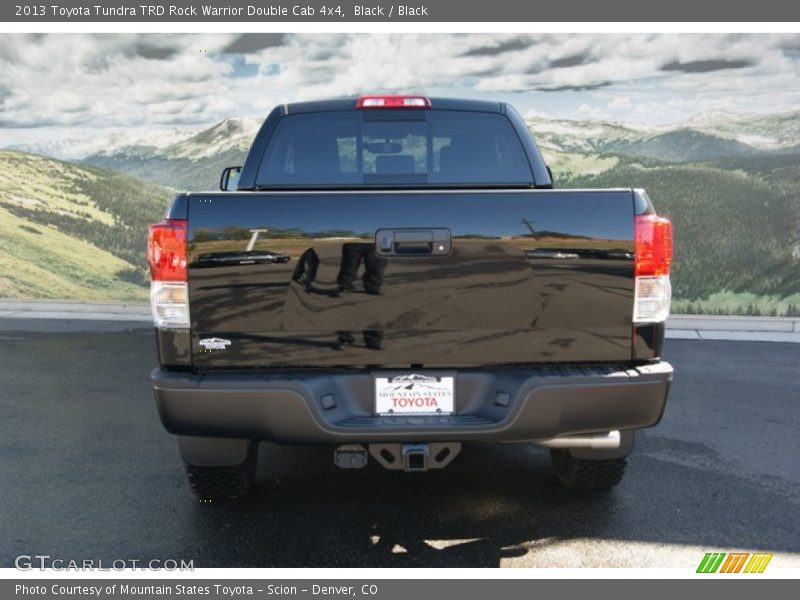 Black / Black 2013 Toyota Tundra TRD Rock Warrior Double Cab 4x4