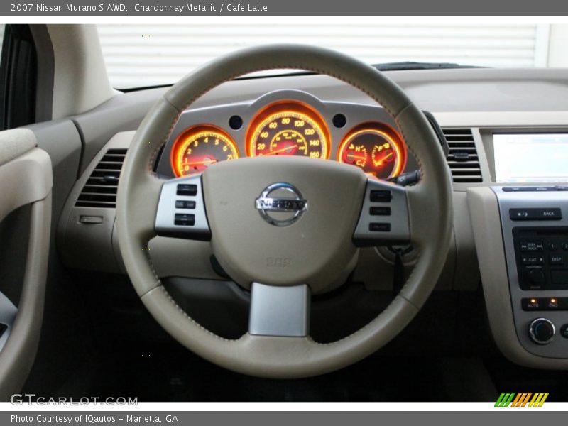 Chardonnay Metallic / Cafe Latte 2007 Nissan Murano S AWD