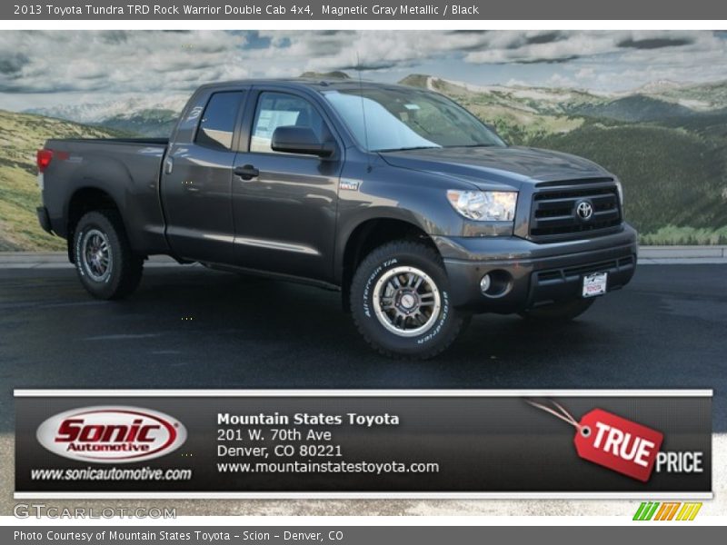 Magnetic Gray Metallic / Black 2013 Toyota Tundra TRD Rock Warrior Double Cab 4x4