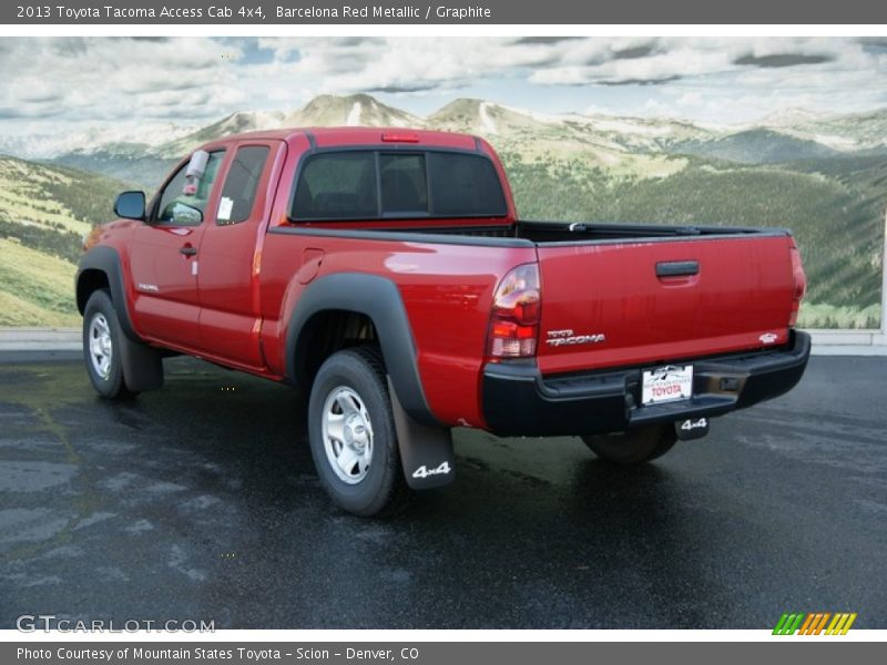 Barcelona Red Metallic / Graphite 2013 Toyota Tacoma Access Cab 4x4