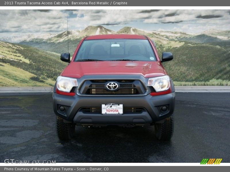 Barcelona Red Metallic / Graphite 2013 Toyota Tacoma Access Cab 4x4