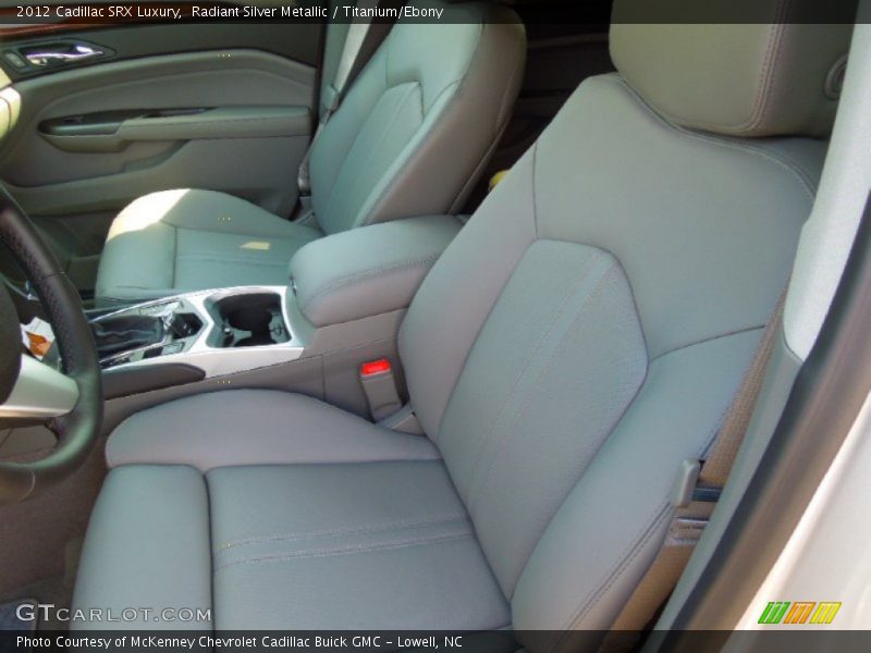 Radiant Silver Metallic / Titanium/Ebony 2012 Cadillac SRX Luxury