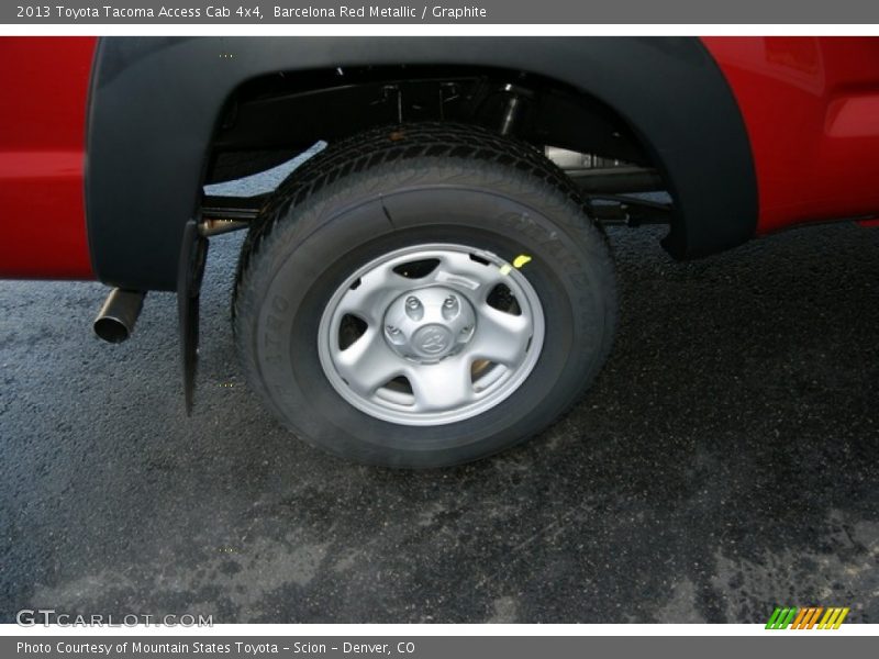 Barcelona Red Metallic / Graphite 2013 Toyota Tacoma Access Cab 4x4