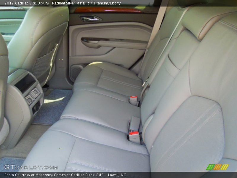 Radiant Silver Metallic / Titanium/Ebony 2012 Cadillac SRX Luxury