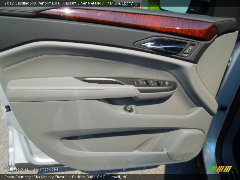 Radiant Silver Metallic / Titanium/Ebony 2012 Cadillac SRX Performance