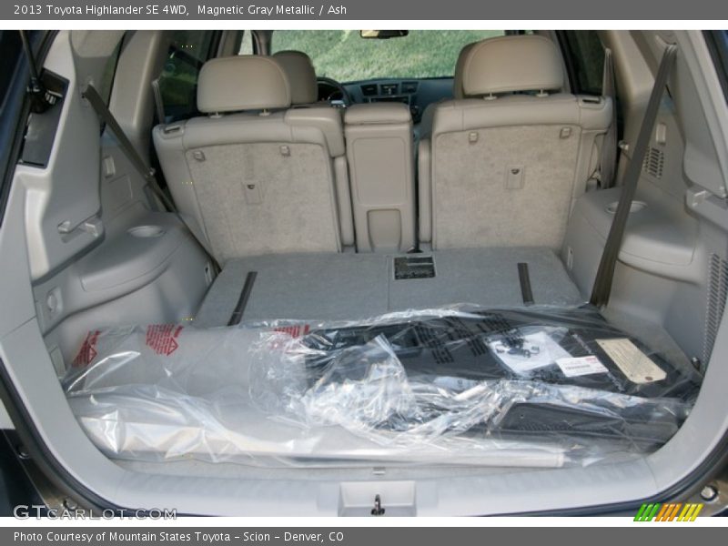  2013 Highlander SE 4WD Trunk