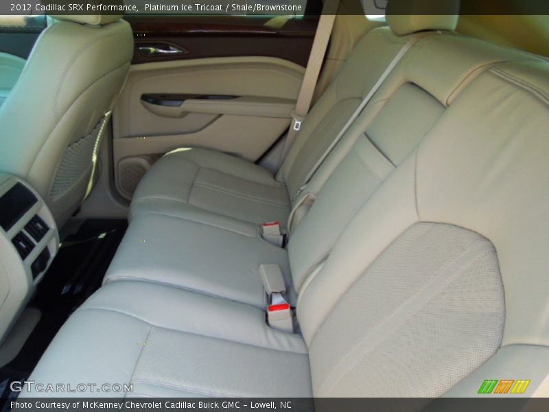 Platinum Ice Tricoat / Shale/Brownstone 2012 Cadillac SRX Performance