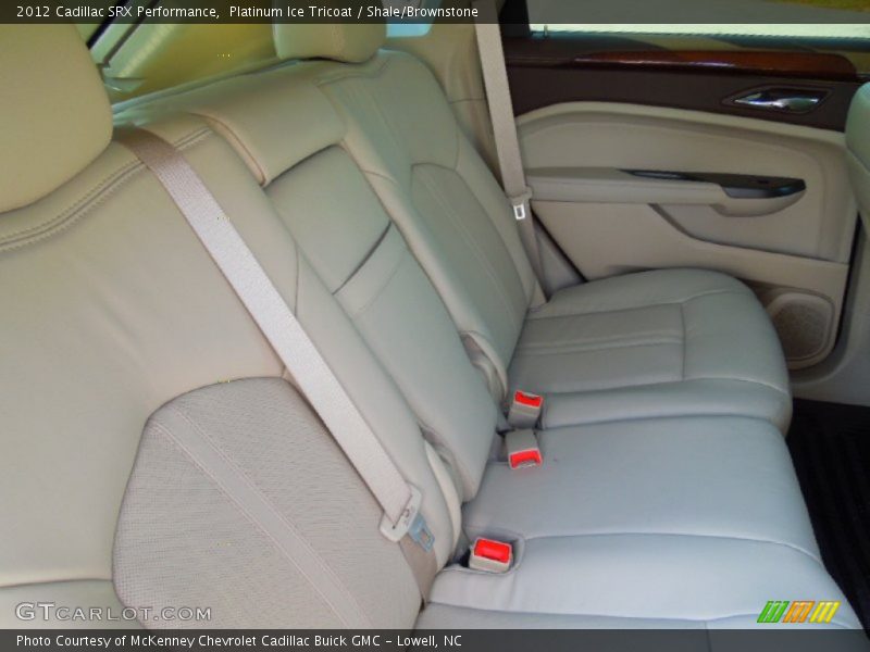 Platinum Ice Tricoat / Shale/Brownstone 2012 Cadillac SRX Performance