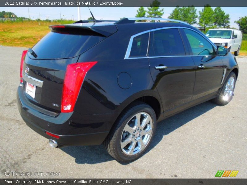 Black Ice Metallic / Ebony/Ebony 2012 Cadillac SRX Performance