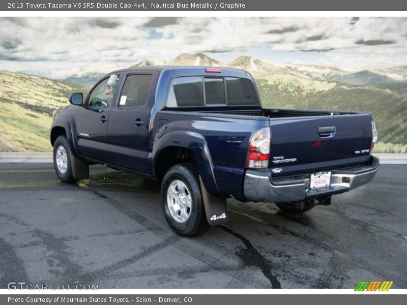 Nautical Blue Metallic / Graphite 2013 Toyota Tacoma V6 SR5 Double Cab 4x4