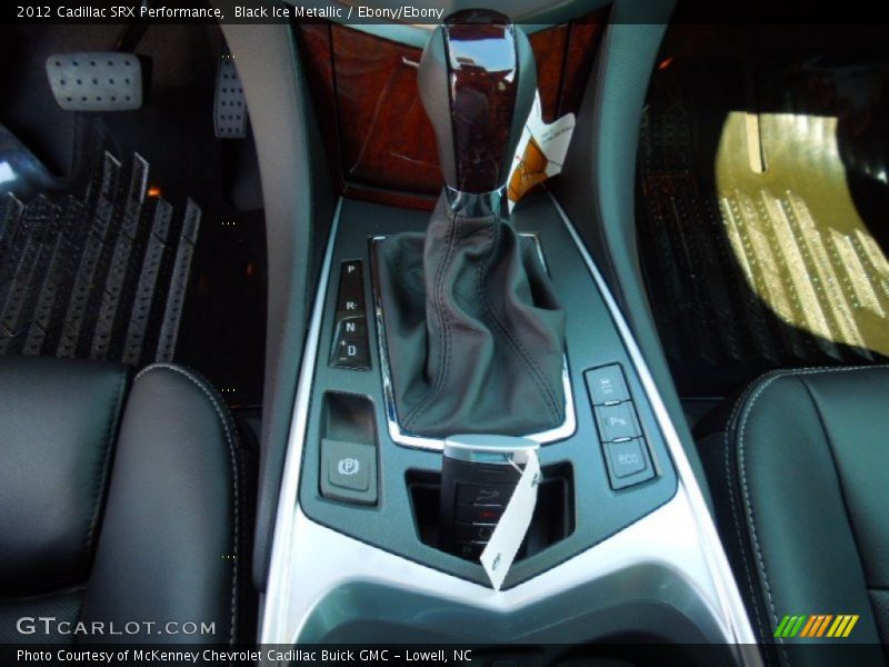 Black Ice Metallic / Ebony/Ebony 2012 Cadillac SRX Performance
